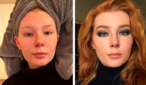 20 osób, które uwydatniły swoje piękno za pomocą makijażu!
