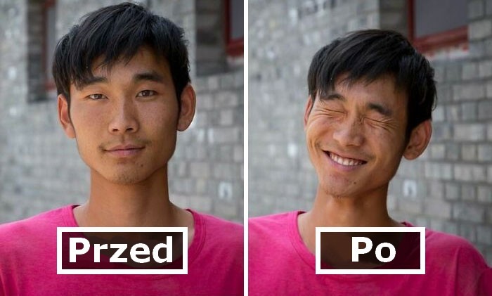 „Poprosiłem ich o uśmiech”: 30 portretów nieznajomych ukazujących siłę uśmiechu!