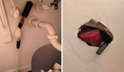 Ludzie na Twitterze udostępniają zdjęcia dziwnych rzeczy znalezionych w męskich łazienkach!