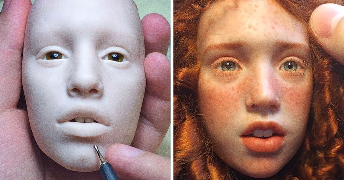 Rzeźbiarz tworzy lalki tak realistyczne, że prawie słyszymy bicie ich serc!