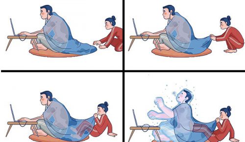 14 uroczych komiksów autorstwa Luong Thuy pokazujących, jak wygląda związek!