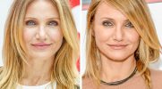 16 kolaży zdjęć gwiazd, które pokazują, jak przedziałek może zmienić wygląd!