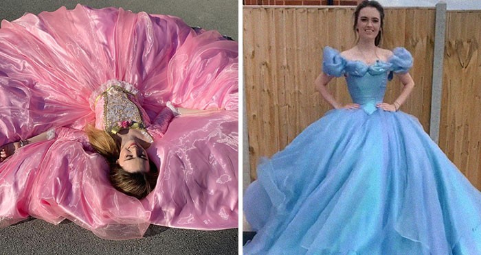 Artystka odtwarza sukienki Disneya, Barbie i inne, stając się hitem Internetu!