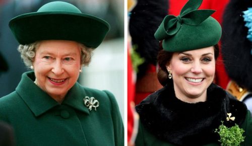 15 chwil, gdy Kate Middleton ubrała się jak królowa Elżbieta i trudno zdecydować, kto wyglądał lepiej!