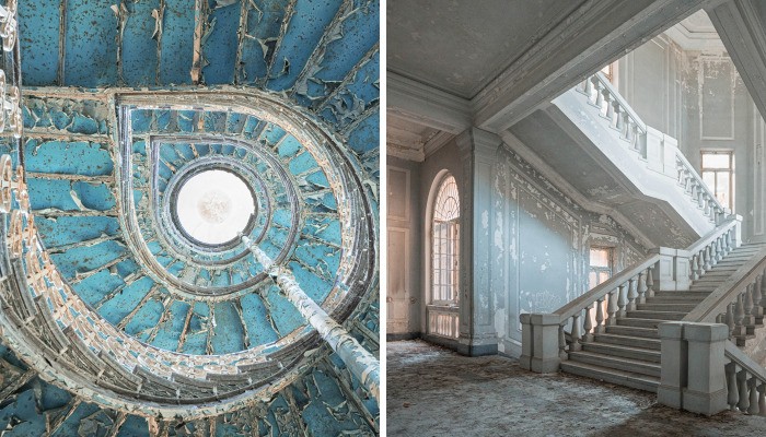 Fotograf podróżował po Europie i uchwycił elegancję opuszczonych miejsc!