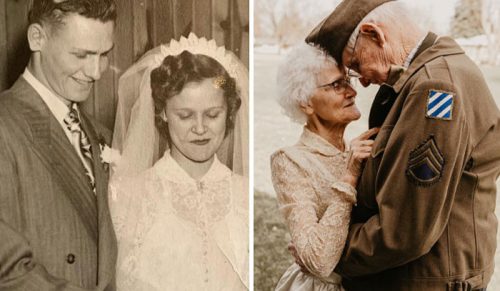 20 wzruszających zdjęć pary świętującej 70 lat małżeństwa, które pozwalają ponownie uwierzyć w miłość!