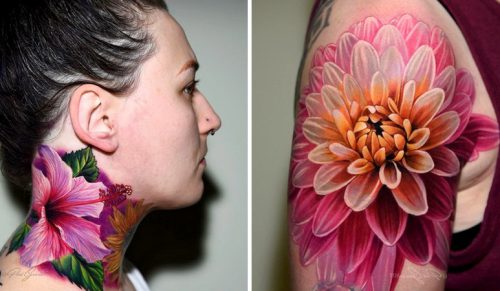 Artysta tworzy tatuaże 3D, które są tak szczegółowe, że wyglądają jak prawdziwa magia!