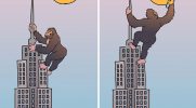 18 komiksów z dziwnymi i nieoczekiwanymi zakończeniami, które mają rozśmieszać!