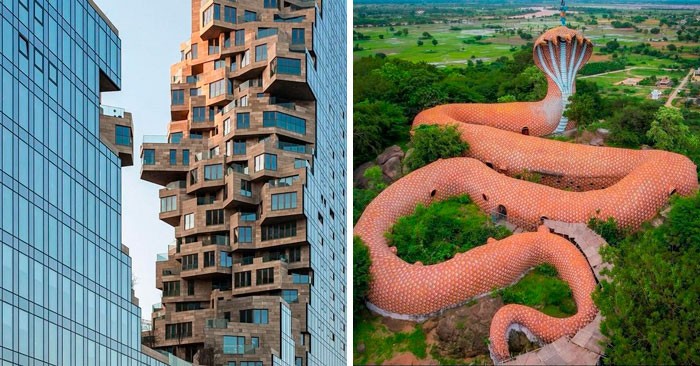 30 najbardziej unikalnych i kreatywnych budynków z całego świata!