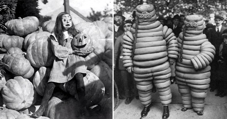 Oto jak wyglądało Halloween 100 lat temu!
