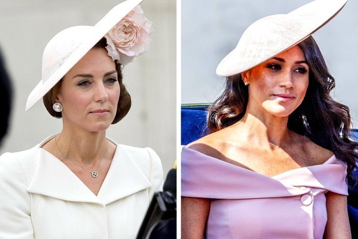 13 chwil, gdy Kate Middleton i Meghan Markle wybrały podobne stroje!