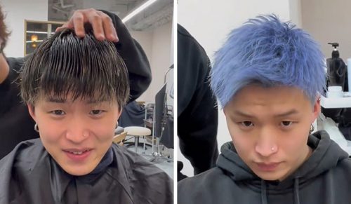 Ten japoński fryzjer udowadnia, że fryzury są ważne, robiąc ludziom metamorfozy!