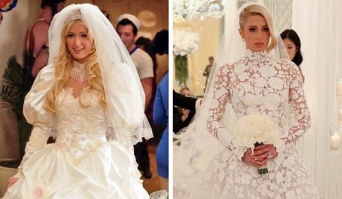 Oto co aktorki, które grały panny młode w filmach, nosiły podczas swoich prawdziwych ślubów!