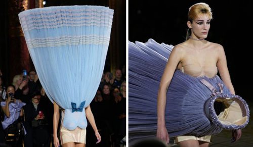 Sukienki z Paris Haute Couture Week wyglądają jak błędy w Matrixie, a ludzie nie wiedzą, jak zareagować!