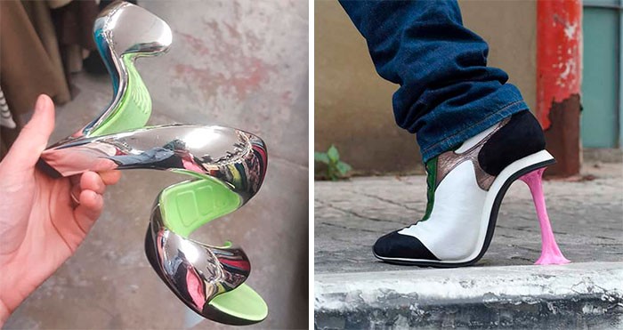 30 okropnych projektów butów, które zostały zrealizowane bezbłędnie!