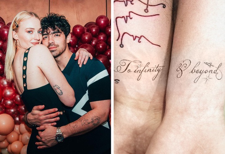 10 celebrytów, którzy uhonorowali swoich partnerów tatuażem!