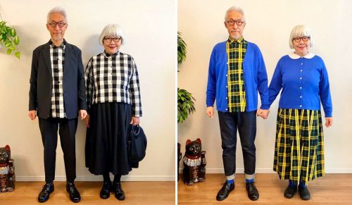 Poznaj japońską parę, która jest małżeństwem od 43 lat i zawsze ubiera się w pasujące stroje!