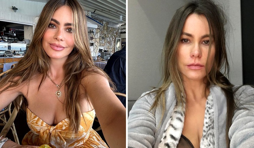 Sofia Vergara rezygnuje z makijażu i wywołuje kontrowersyjne opinie!