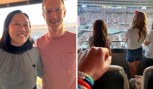 Mark Zuckerberg zabrał swoje córki na koncert Taylor Swift!