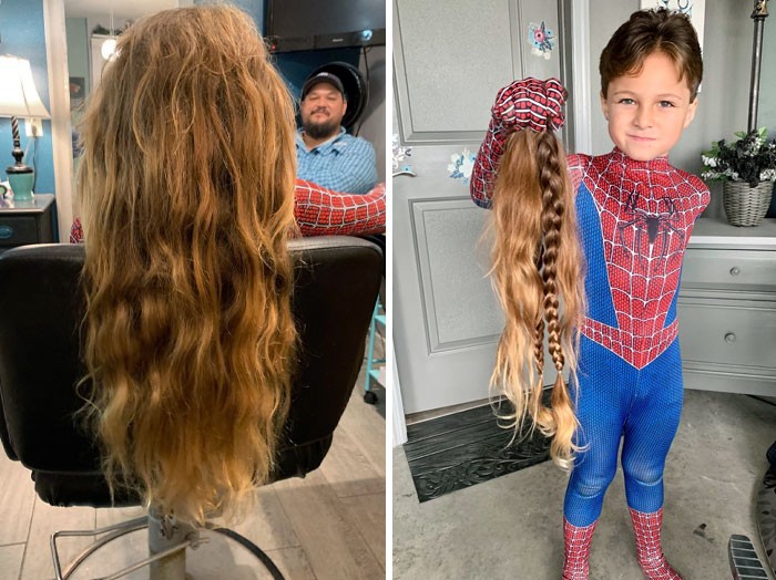 30 osób „przed i po” obcięciu długich włosów, które oddali dla fundacji!