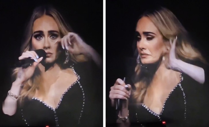 Adele przerywa swój koncert i wzrusza się do łez po tym geście fana!