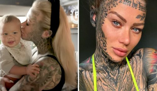 Kobieta została nazwana „złą mamą” ze względu na jej tatuaże!
