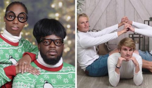Nowy świąteczny trend na TikToku staje się viralem, a zdjęcia okazują się zabawne!