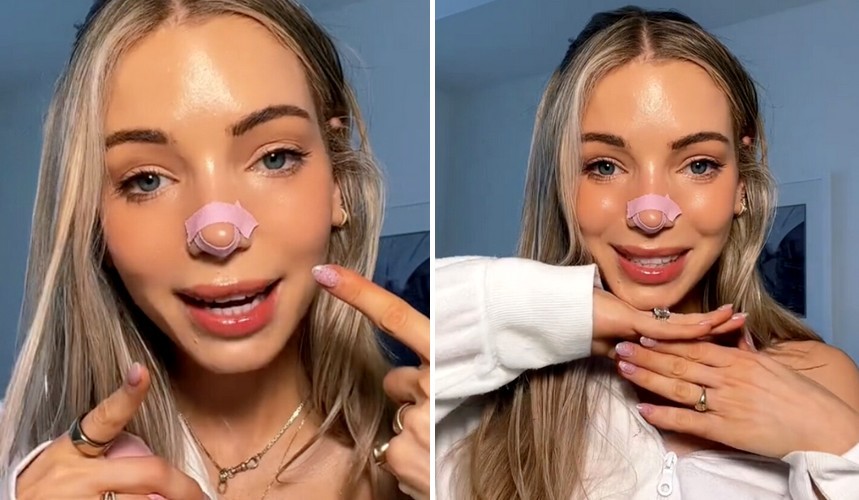 Influencerka zyskuje popularność dzięki „zaklejaniu” nosa i ust przed snem, a oto dlaczego!