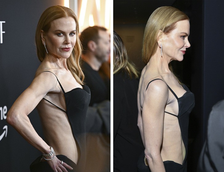 Odsłaniająca sukienka Nicole Kidman wywołuje gorącą dyskusję!