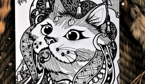 Muri-Cati: 13 ilustracji przedstawiających nieodkryte plemię kotów!