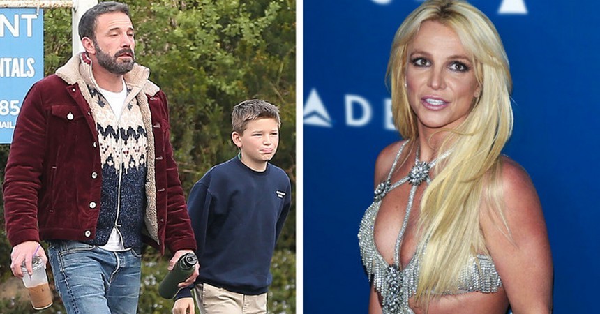 Ben Affleck wydaje się przygnębiony po wiadomościach o pocałunku z Britney Spears, fani spekulują o reakcji Jennifer Lopez!