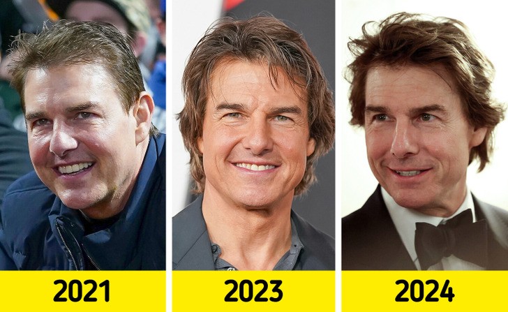 Tom Cruise na nowych zdjęciach z księciem Williamem wygląda nie do poznania!