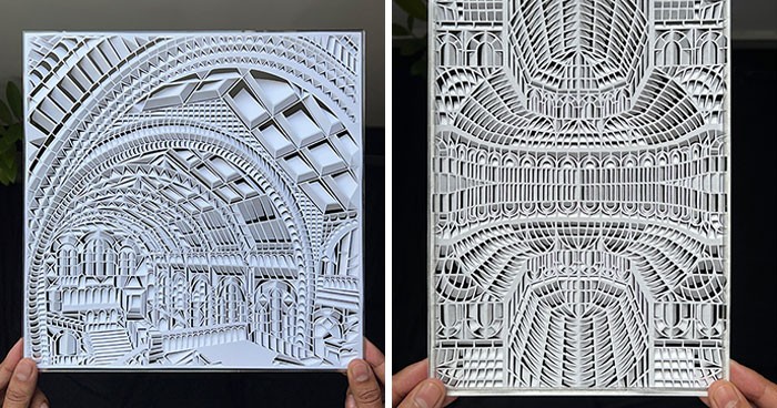 Artysta tworzy hipnotyzujące dzieła sztuki z papieru, a oto 25 jego najlepszych prac!