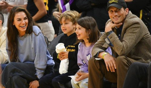 Dzieci Mili Kunis i Ashtona Kutchera po raz pierwszy pojawiają się publicznie!