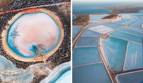 30 niesamowitych zdjęć Daniela Kordana zrobionych z samolotu lecącego nad Australią Zachodnią!