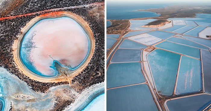 30 niesamowitych zdjęć Daniela Kordana zrobionych z samolotu lecącego nad Australią Zachodnią!