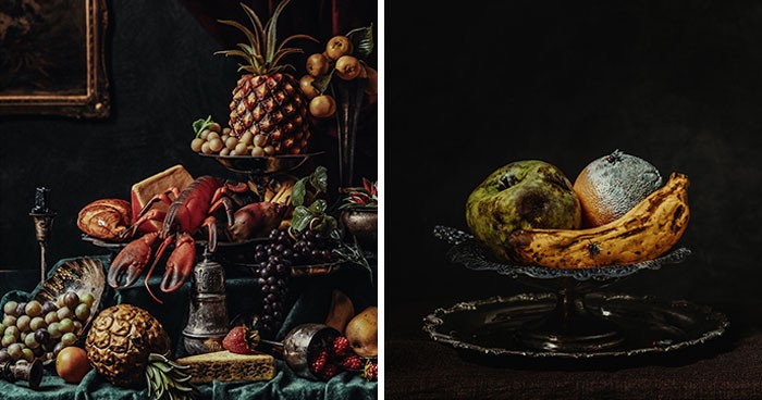 9 zdjęć przedstawiających sztuczne jedzenie inspirowane klasycznymi holenderskimi obrazami martwej natury!