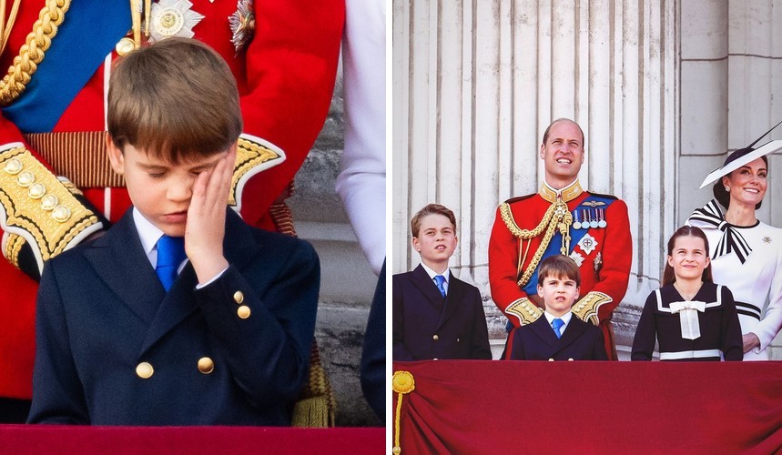 Książę Louis skradł show podczas królewskiego wystąpienia!