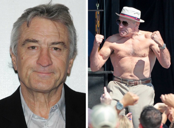 Robert De Niro zachwyca podczas swoich 81. urodzin, robiąc zdjęcia bez koszulki!