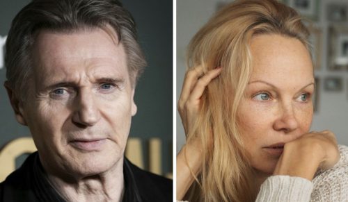 Liam Neeson przyznaje, że jest „szaleńczo zakochany” w Pameli Anderson, a aktorka reaguje!