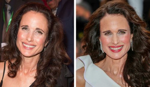 Andie MacDowell zachwyca w wieku 66 lat, eksponując siwe włosy na wybiegu!