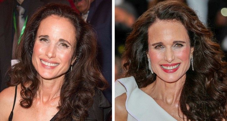 Andie MacDowell zachwyca w wieku 66 lat, eksponując siwe włosy na wybiegu!