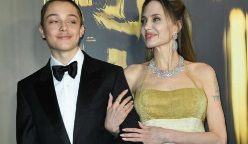 Angelina Jolie przedstawia swojego dorosłego syna, Knoxa, na czerwonym dywanie!