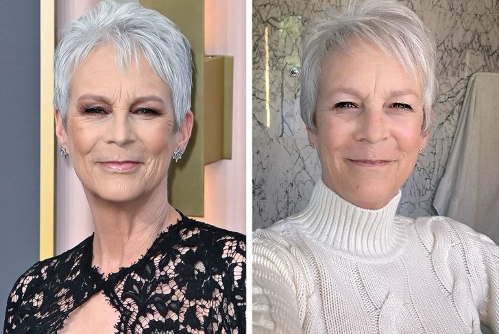 66-letnia Jamie Lee Curtis pokazała twarz bez makijażu, a fani nie mogą przestać o tym mówić!