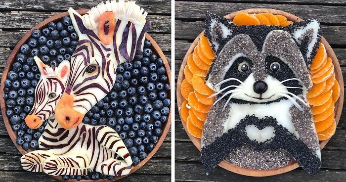 Sztuka kulinarna, która sprawia, że ​​dzieci ekscytują się owocami i warzywami, autorstwa Sarah Lescrauwaet-Beach!