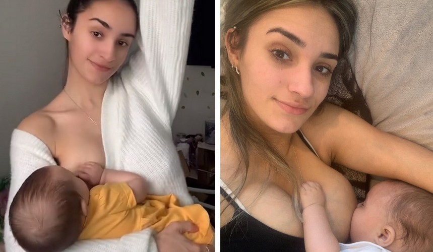 „Szuka męskiej uwagi” – matka zawstydzona za publiczne karmienie piersią dzielnie mierzy się z krytyką!