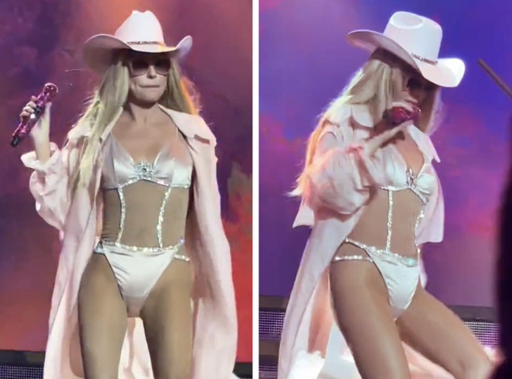 59-letnia Shania Twain wywołuje krytykę za noszenie wyzywającego stroju na scenie!