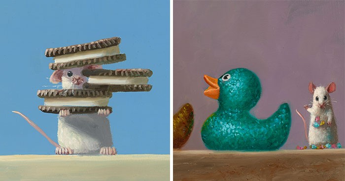 Rysunki myszy Stuarta Dunkela są tak słodkie, jak to tylko możliwe, a oto jego najnowsze prace!