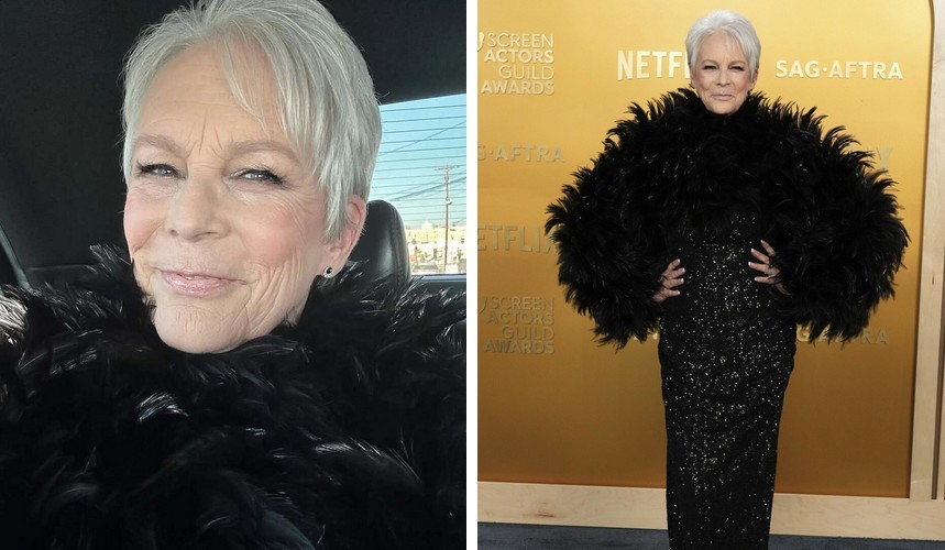 Jamie Lee Curtis udostępnia selfie bez makijażu, wzbudzając pochwały dla naturalnego piękna!