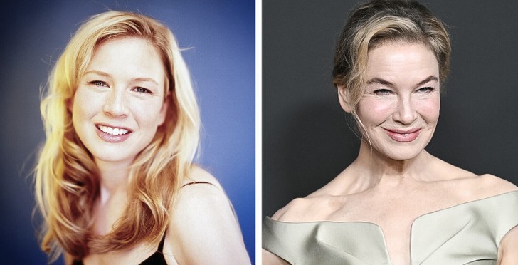 Przeobrażający się nowy wygląd Renée Zellweger wzbudza ciekawość wśród fanów!